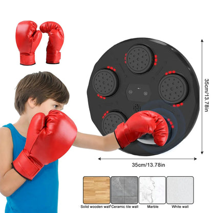 Music Boxing Machine Boxing Training Punching Equipment Link Smart Boxing Game for Kids Adults Home Exercise Boxing Equipment